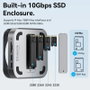 Vention THIHAG Docking Station para Mac Mini con SSD M.2 y DisplayPort 4K